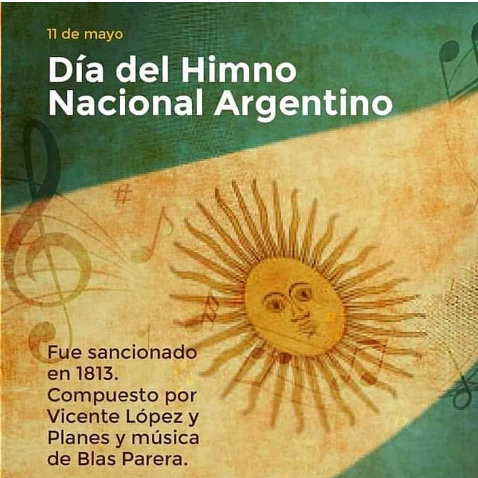Dia Del Himno Nacional 11 De Mayo Día Del Himno Nacional Argentino