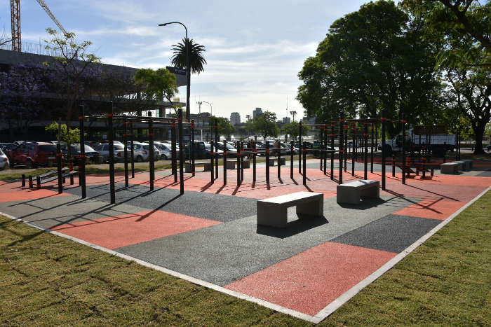 Barras Dominadas para parques de Calistenia - Deportes Urbanos